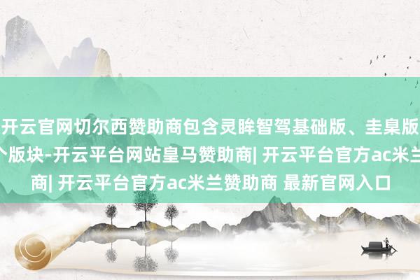 开云官网切尔西赞助商包含灵眸智驾基础版、圭臬版、进阶版、旗舰版四个版块-开云平台网站皇马赞助商| 开云平台官方ac米兰赞助商 最新官网入口