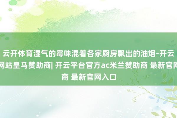 云开体育湿气的霉味混着各家厨房飘出的油烟-开云平台网站皇马赞助商| 开云平台官方ac米兰赞助商 最新官网入口